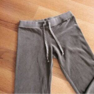 Juicy Couture velour gray track pants